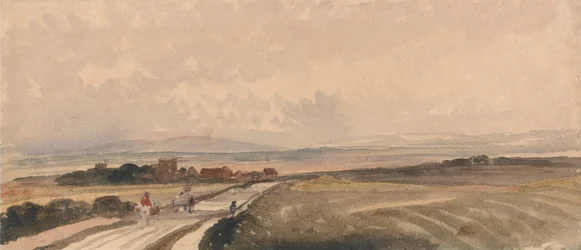 Eine Straße in Yorkshire